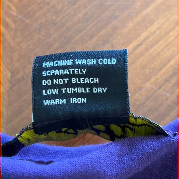 Atti Mens Purple Knit Shirt with Pockets and Epaulettes - Picture 8 of 10